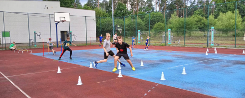 Aktywny poranek na Orliku