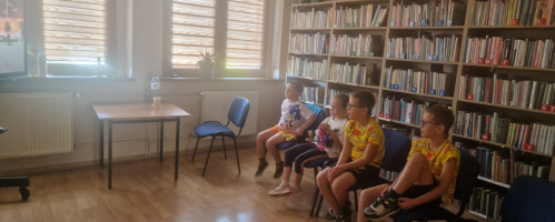 Małe kino w bibliotece