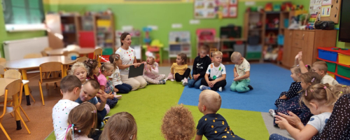 Dzień kropki w Przedszkolu w Bogunicach