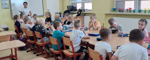 Dzień kropki w klasie 1 A