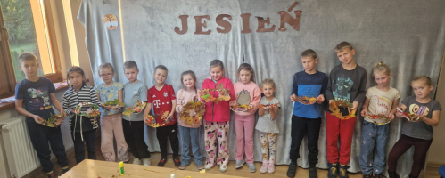 20.10.2025 Jesienne zajęcia plastyczne