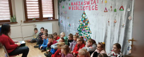 15.12.2025 odwiedziny klasy IA Szkoły Podstawowej w Lyskach