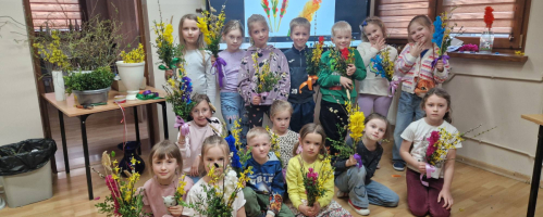 23.03.2026 Zajęcia literacko-plastyczne w bibliotece